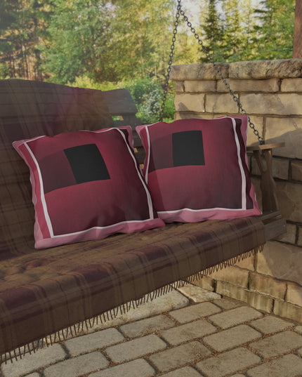 Red Shadow 20" x 20" Outdoor Pillow