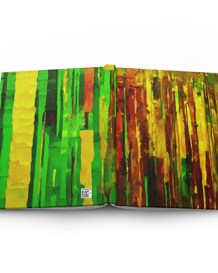 Striped Beta 5.75" x 8" Hardcover Journal Matte with 150 lined pages
