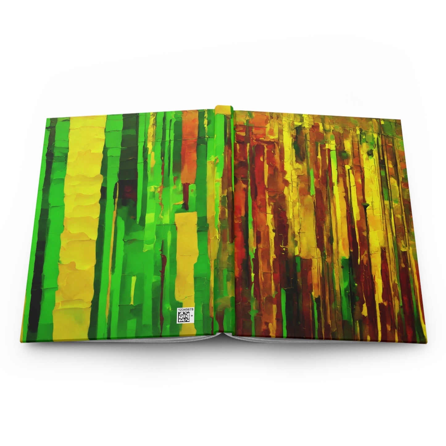 Striped Beta 5.75" x 8" Hardcover Journal Matte with 150 lined pages