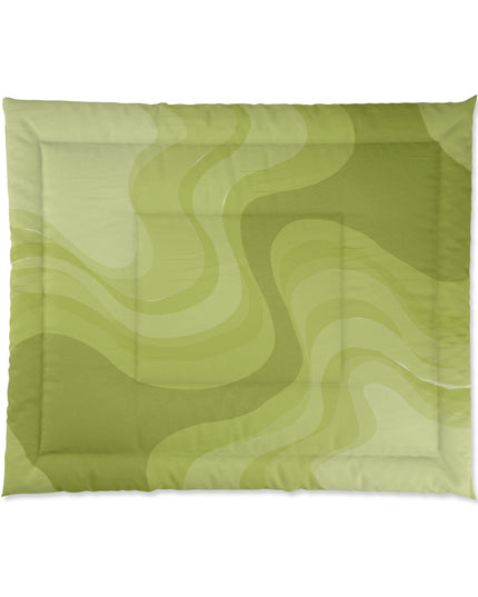 Lemon Wavey 104" × 88" Comforter