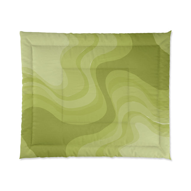 Lemon Wavey 104" × 88" Comforter