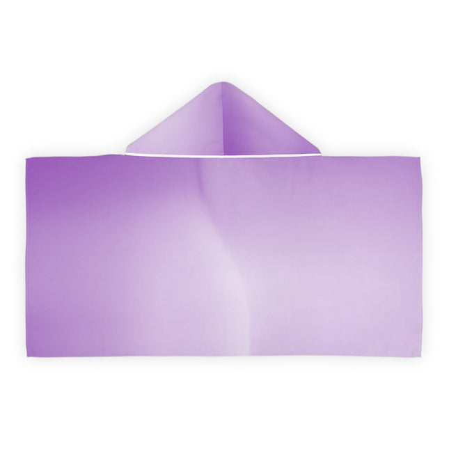 Soft Lavender Fade Youth Hooded Towel, 24" x 48"