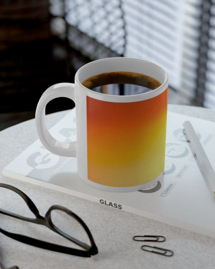 Phoenix Fade 20 oz White Glossy Jumbo Mug