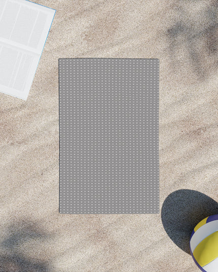 Desaturated Star-crossed Bodies Beach Towel, 18" x 27"
