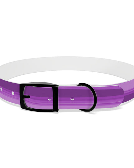Wavey Purple Wavey Extra Large Dog Collar