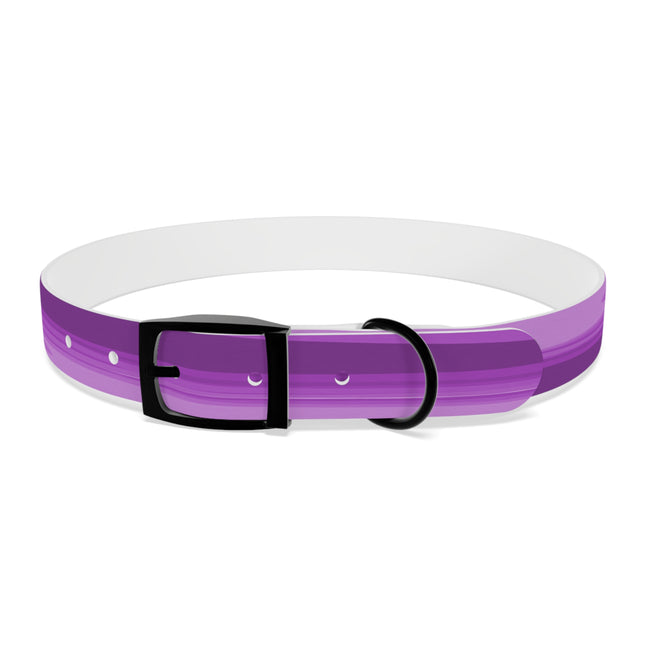 Wavey Purple Wavey Extra Large Dog Collar
