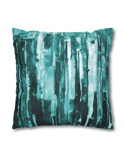 Striped Tif Spun Polyester Square Pillowcase, 14" x 14"
