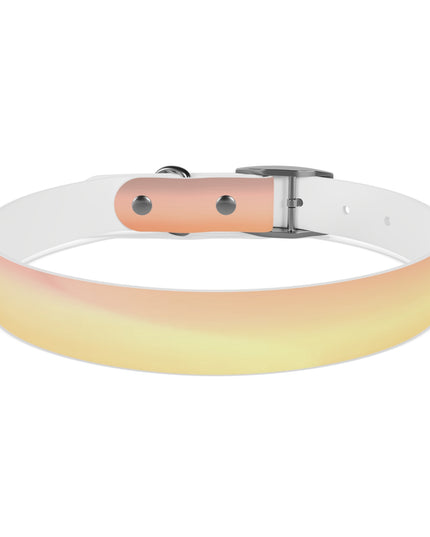 Hot Peach Fade Large Dog Collar