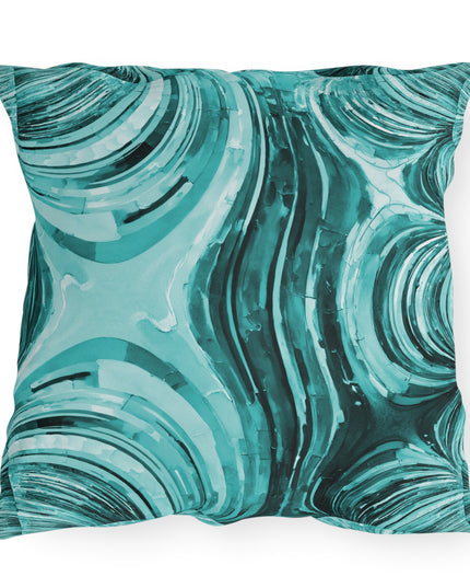 Uzi Spiral Tif 20" x 20" Outdoor Pillow
