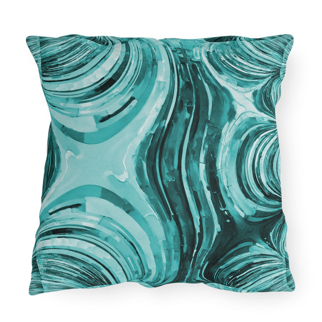 Uzi Spiral Tif 20" x 20" Outdoor Pillow
