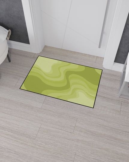 Lemon Wavey 24" x 36" Heavy Duty Floor Mat