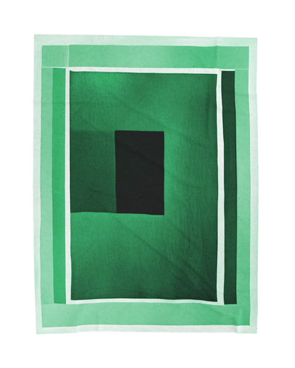 Mint Shadow Velveteen Plush Blanket, 60" x 80"