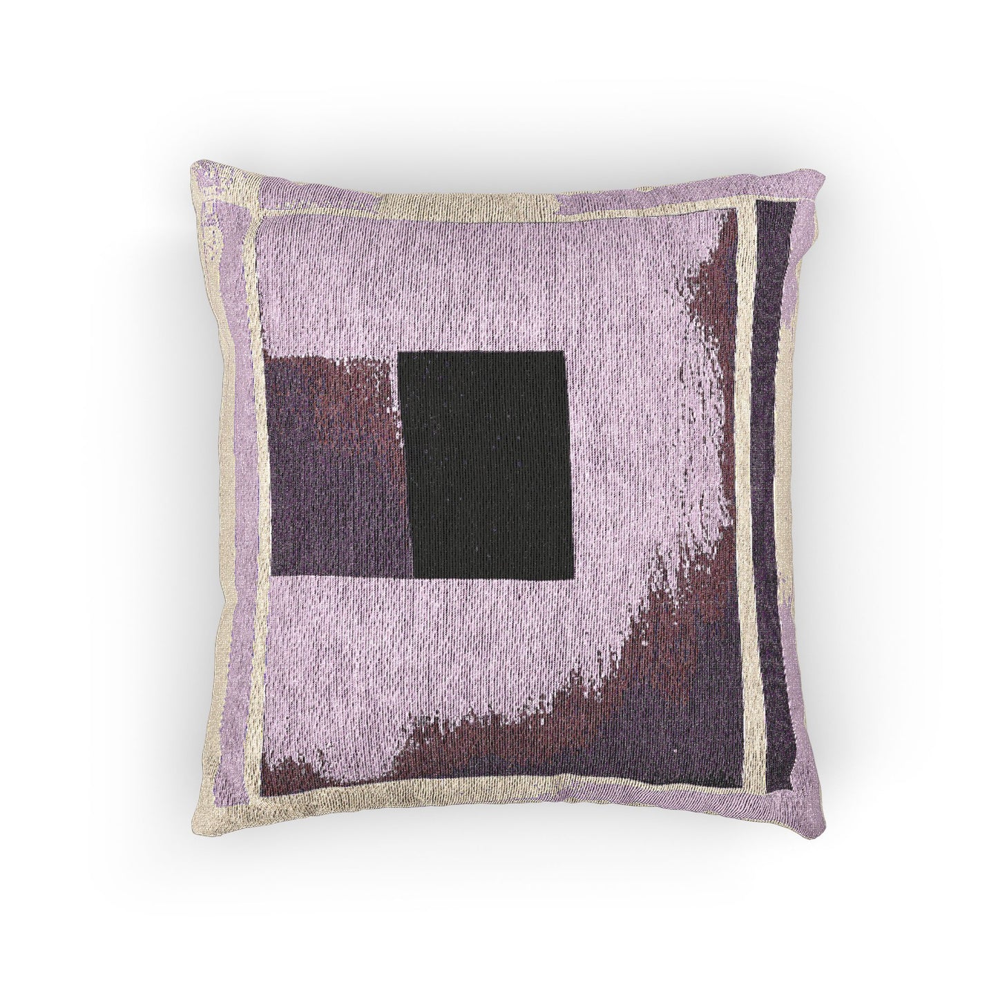 Magenta Shadow Woven Pillow, 17" x 18"