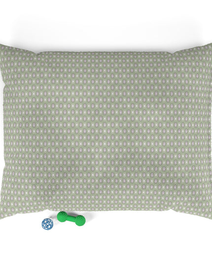 Olive Star-crossed Bodies Pet Bed, 50" × 40"