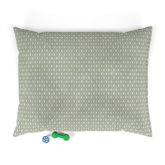 Olive Star-crossed Bodies Pet Bed, 50" × 40"