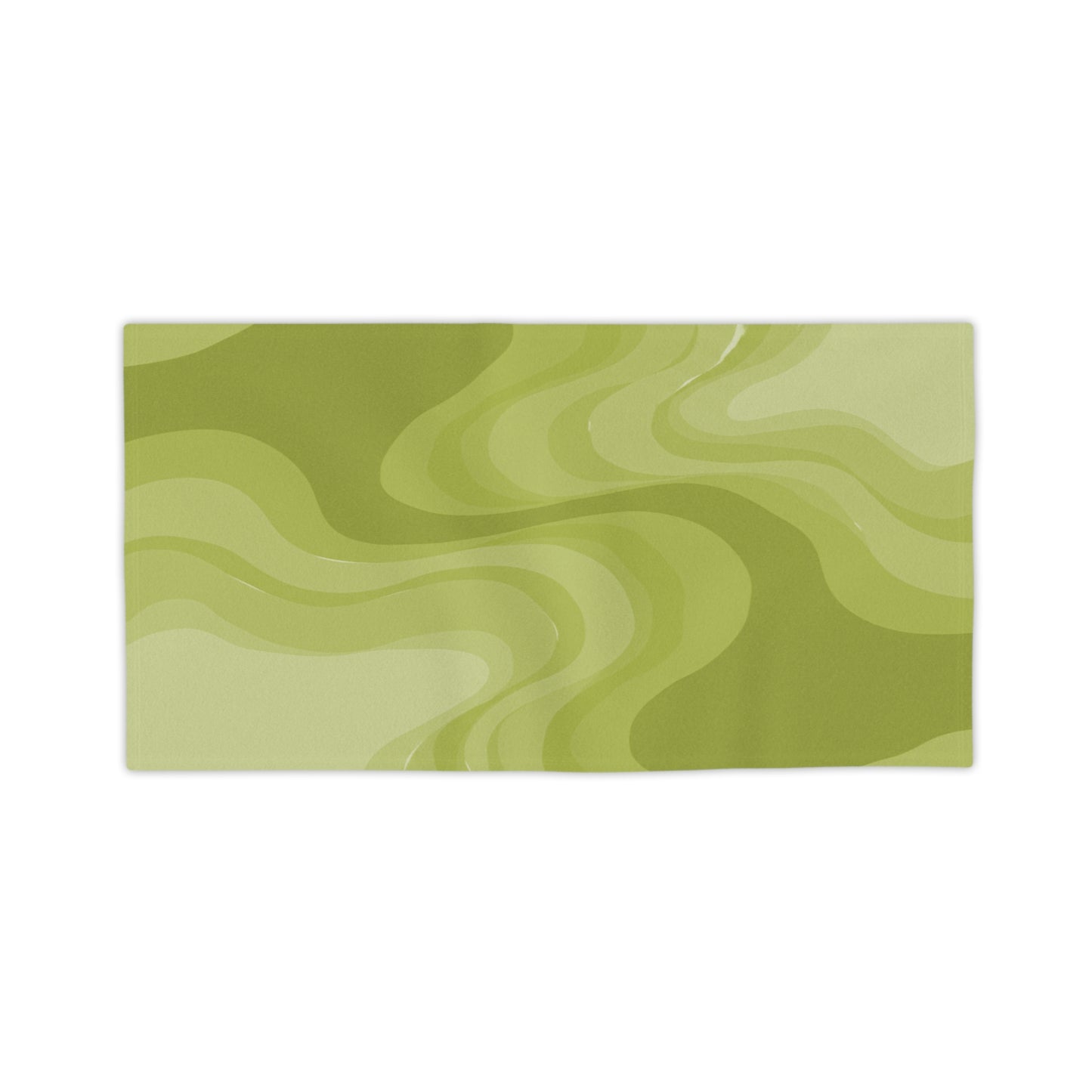 Lemon Wavey Beach Towel, 24" x 44"