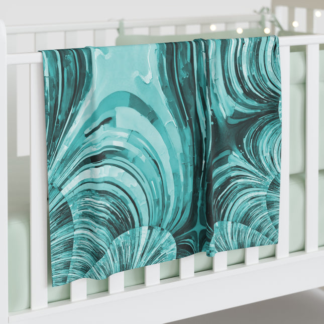 Uzi Spiral Tif Baby Swaddle 30″×40″ Blanket