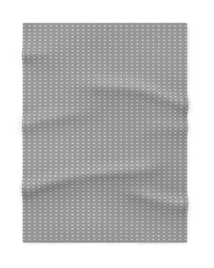 Desaturated Star-crossed Bodies Soft Fleece Baby Blanket, 30" x 40"
