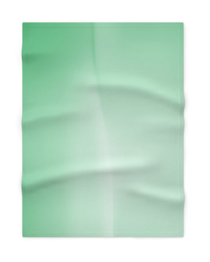 Mint Fade Soft Fleece Baby Blanket, 30" x 40"