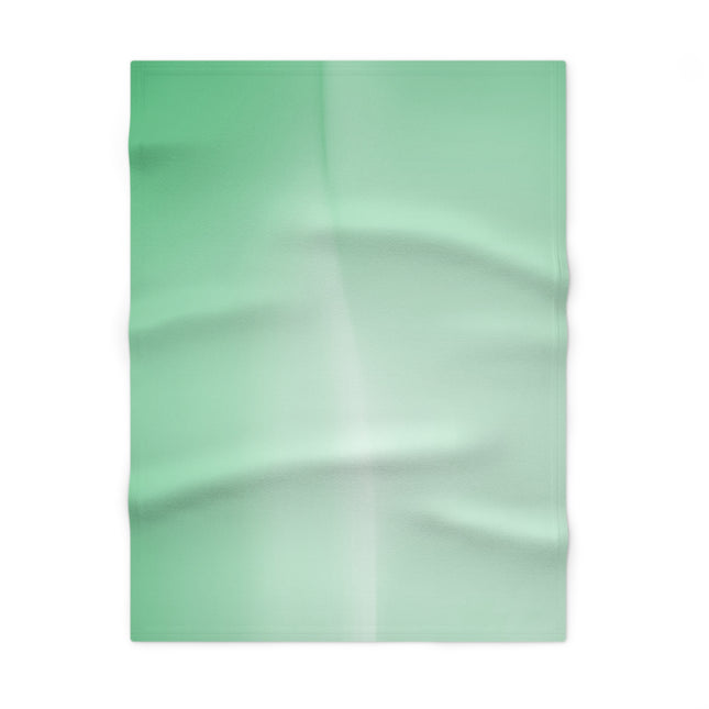 Mint Fade Soft Fleece Baby Blanket, 30" x 40"