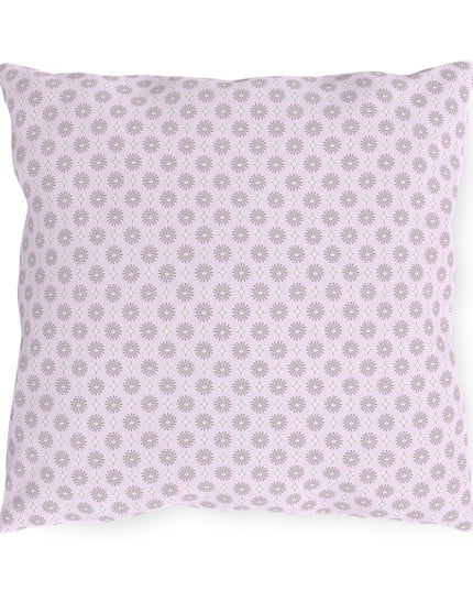 Pink Mornings Star-crossed Bodies 16" x 16" Outdoor Pillows