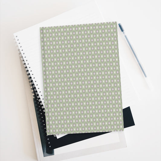 Olive Star-crossed Bodies Journal - 128 Blank pages, 5" x 7"