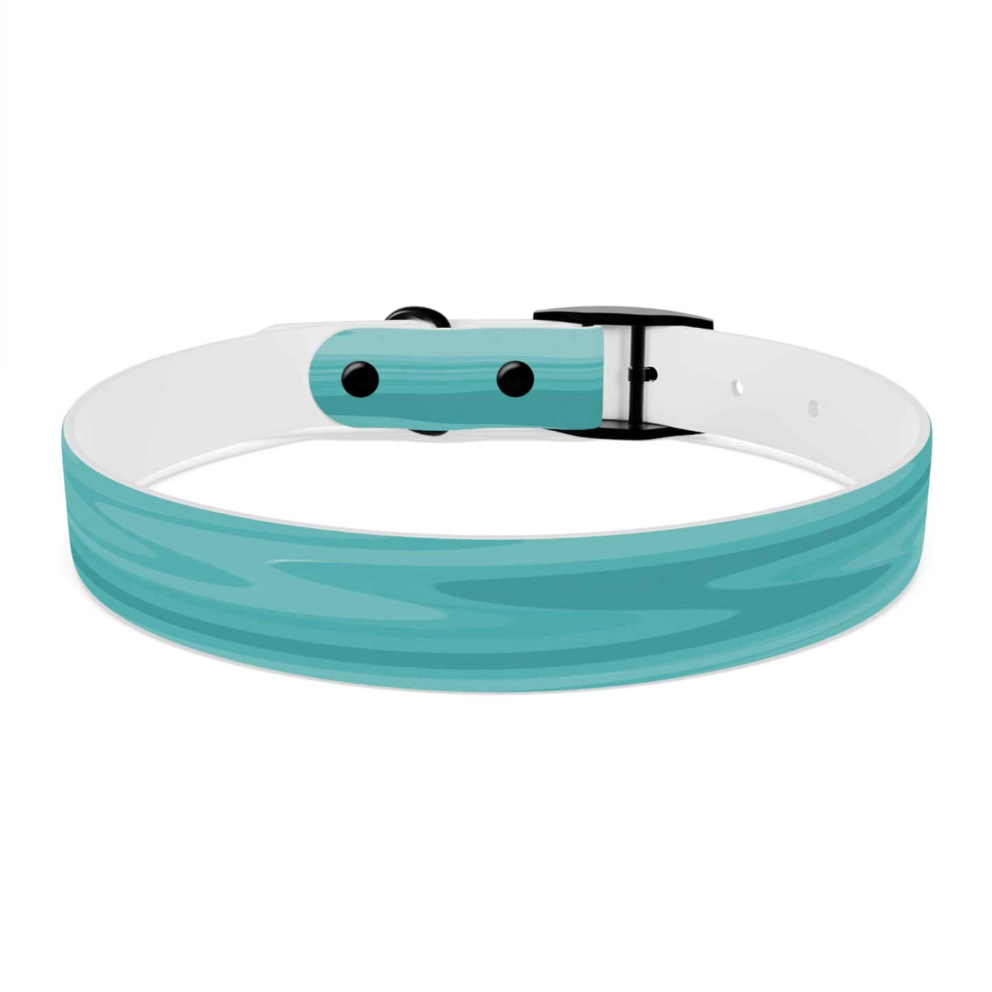 Tif Green Wavey Large Dog Collar