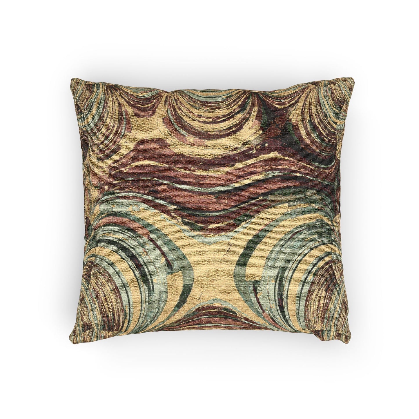 Uzi Spiral Beta Woven Pillow, 17" x 18"