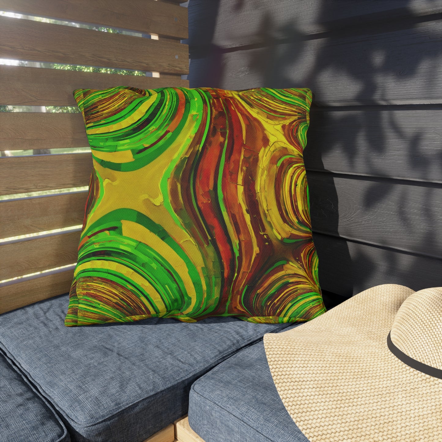 Uzi Spiral Beta 20" x 20" Outdoor Pillow
