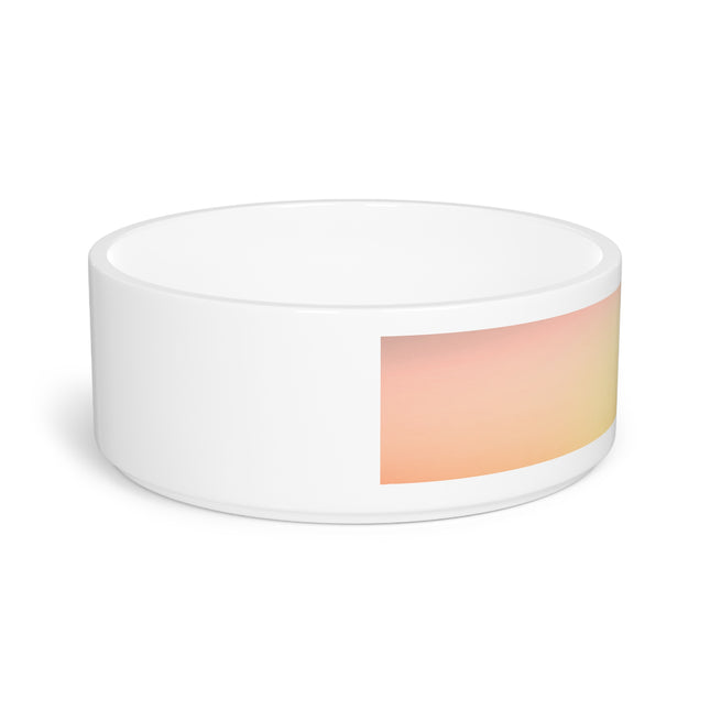 Hot Peach Fade 16 oz Pet Bowl