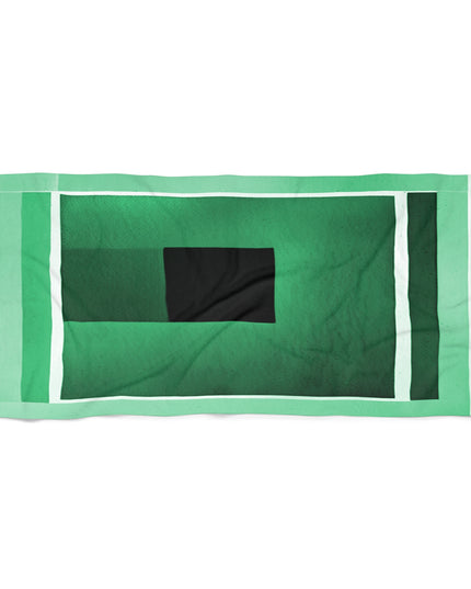 Mint Shadow 30" x 60" Beach Towel