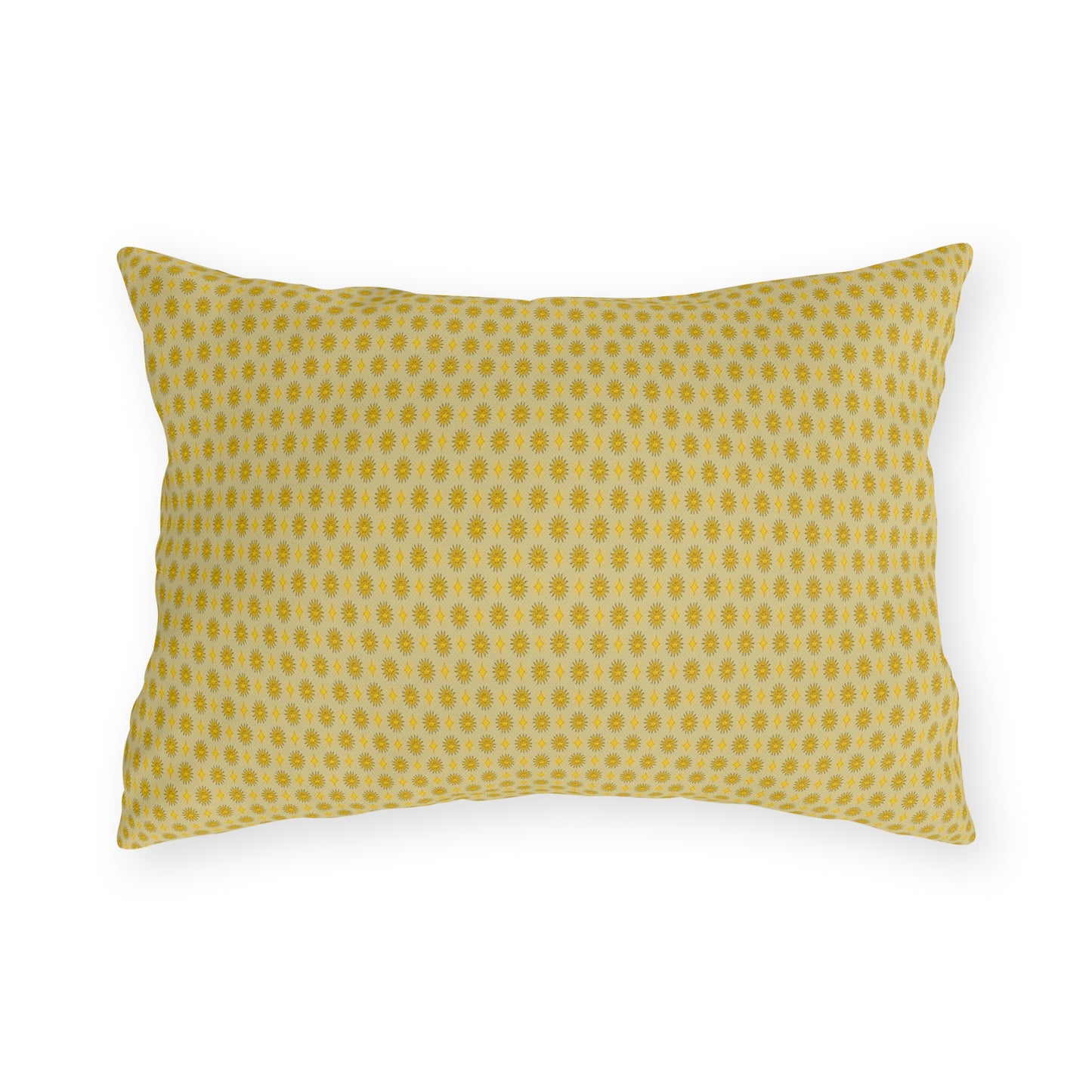 Lemongrass Star-crossed Bodies Outdoor Pillow, 20" x 14"