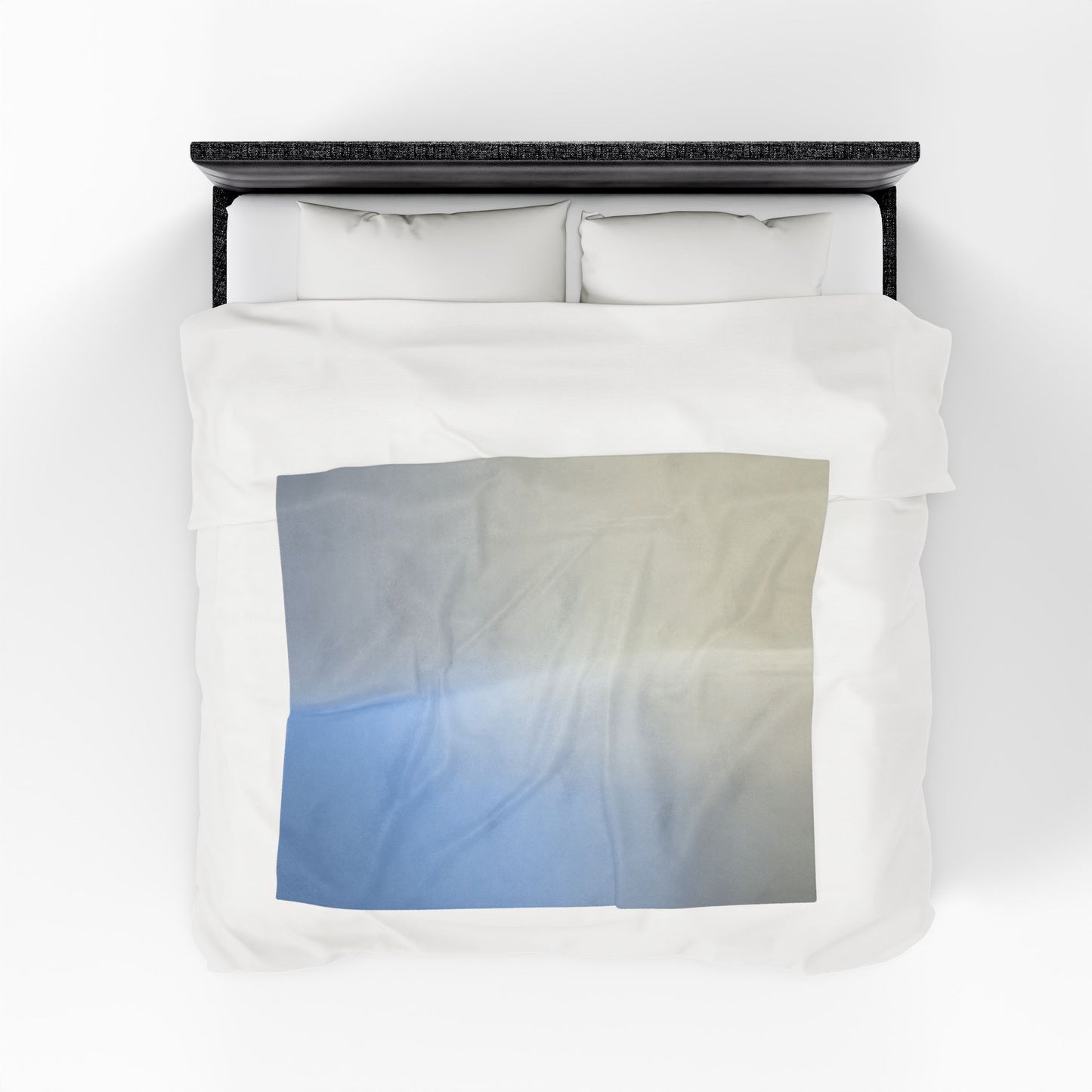 Cobalt Fade Velveteen Plush Blanket, 50" x 60"