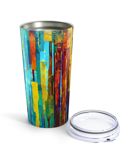 Striped Alpha Tumbler 20oz