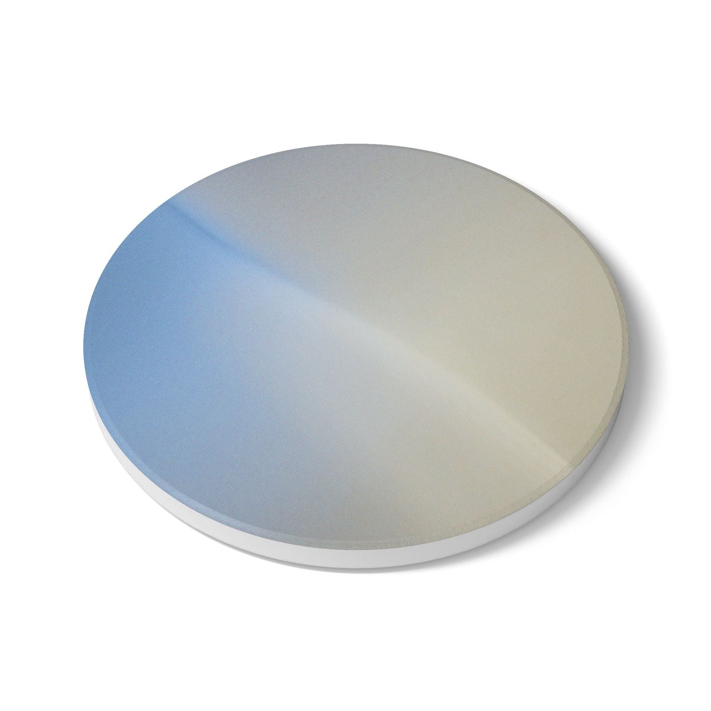 Cobalt Fade 4" x 4" Round Ceramic Coaster