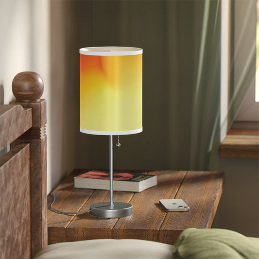 Phoenix Fade Table Lamp on a White or Silver Stand, US|CA plug