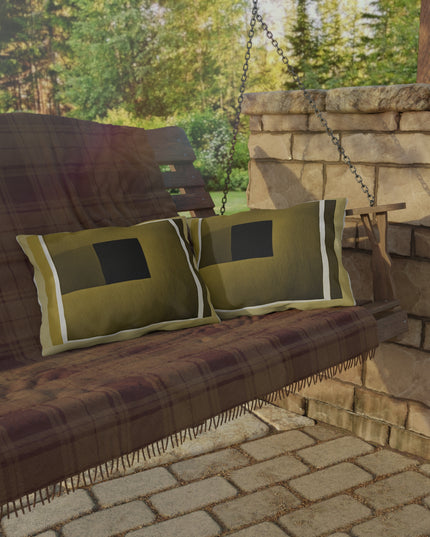 Tan Shadow 20" x 14" Outdoor Pillow