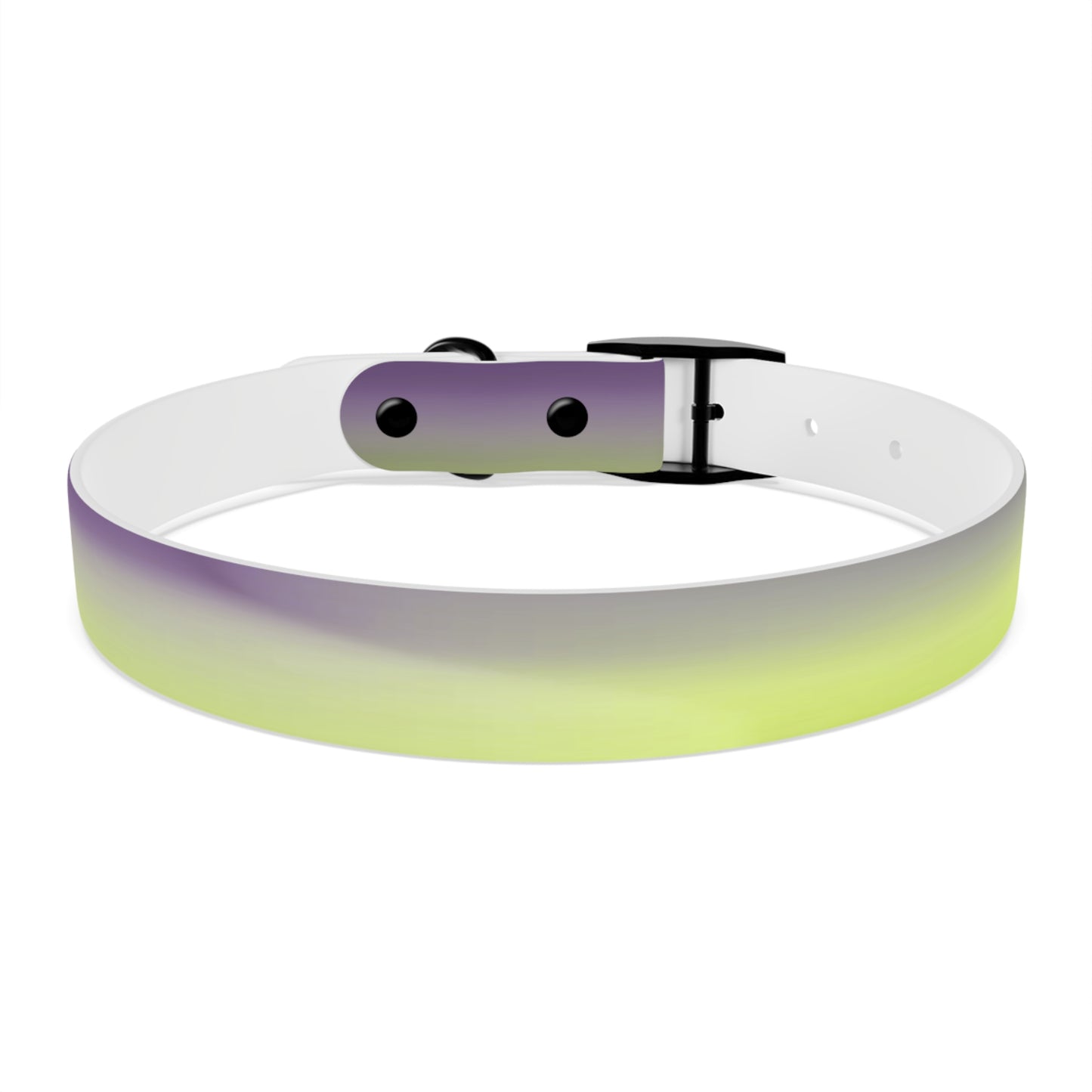 Purple Golden Fade Large Dog Collar