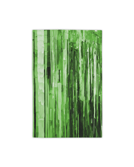 Striped Mint Pastel Beach Towel, 18" x 27"