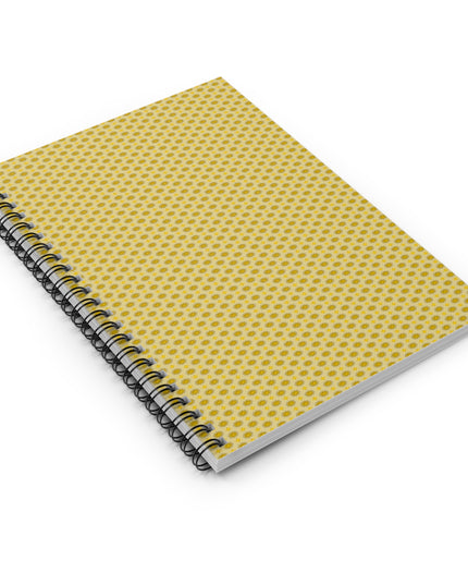 Lemongrass Star-crossed Bodies Spiral Notebook - Ruled Line, 6" x 8", 118 pages