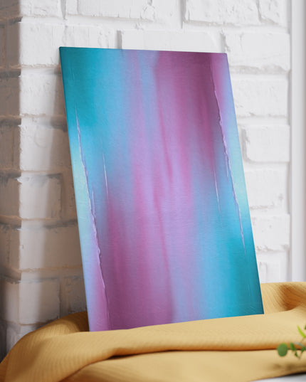 Wine Sea Blue Fog 8" x 11" Glass Cutting Board
