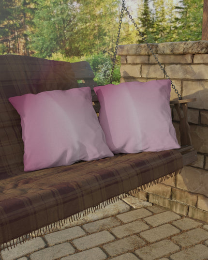 Pink Blush Fade 20" x 20" Outdoor Pillow