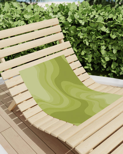 Lemon Wavey Beach Towel, 18" x 27"