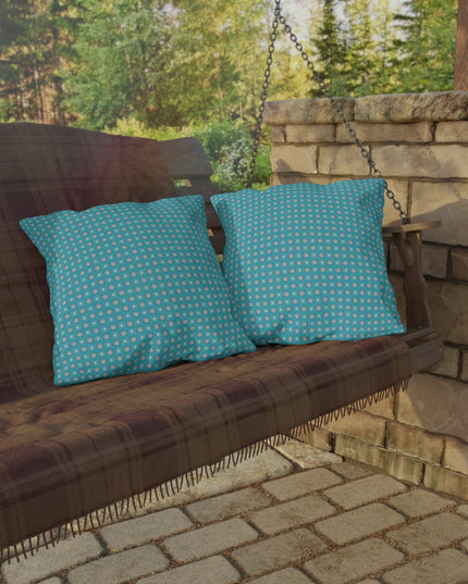 Tif Green Star-crossed Bodies 20" x 20" Outdoor Pillows