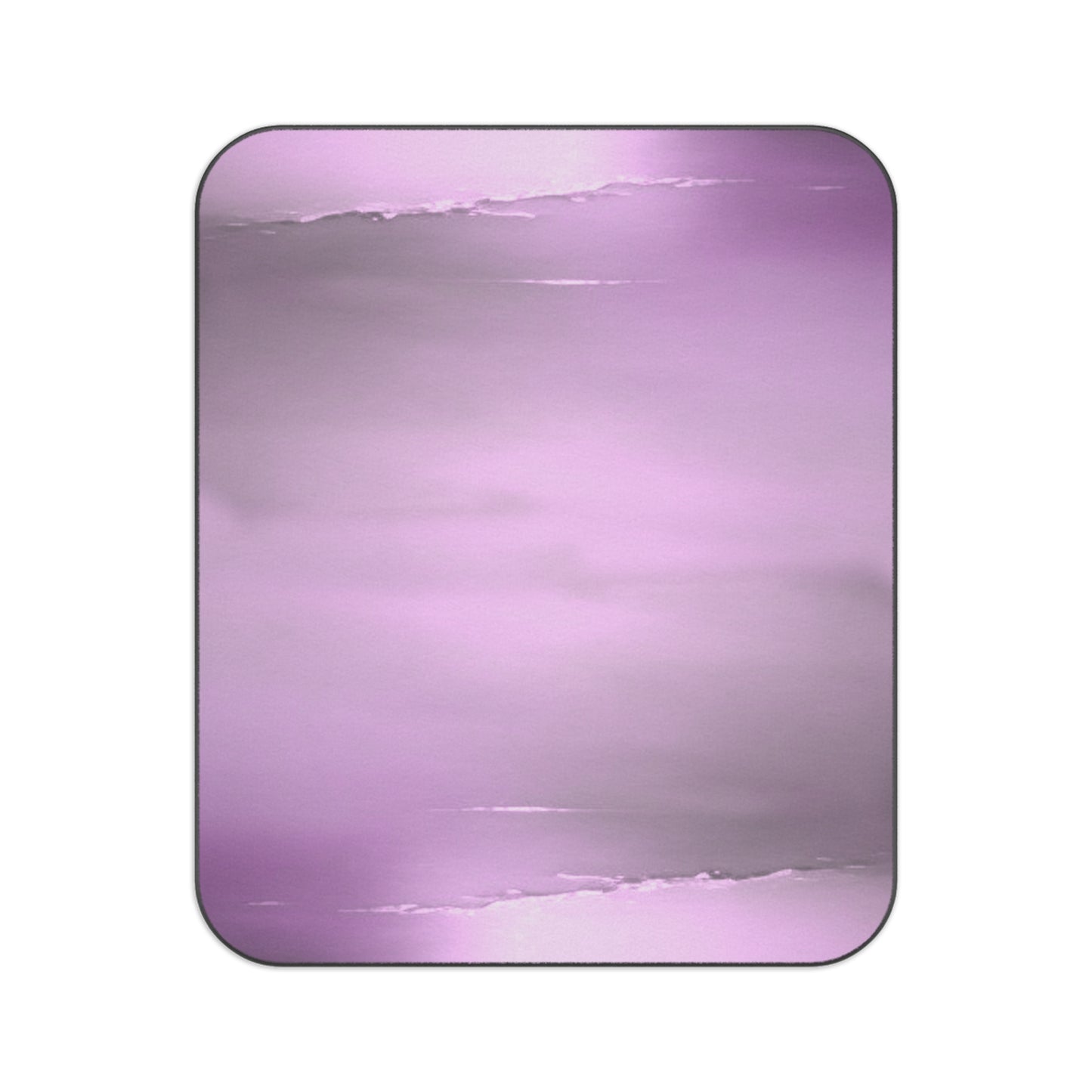 Dark Pink Sea Amethyst Fog 61" × 51" Picnic Blanket