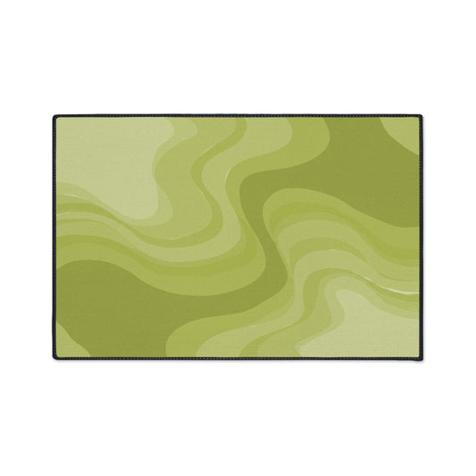 Lemon Wavey 24" x 36" Heavy Duty Floor Mat