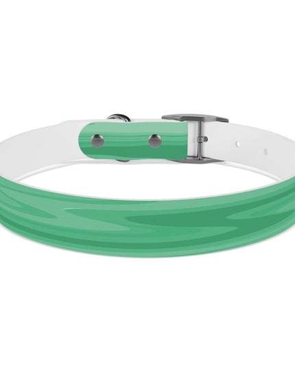 Mint Green Wavey Large Dog Collar