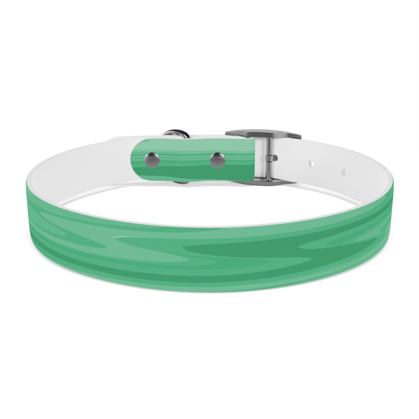 Mint Green Wavey Large Dog Collar