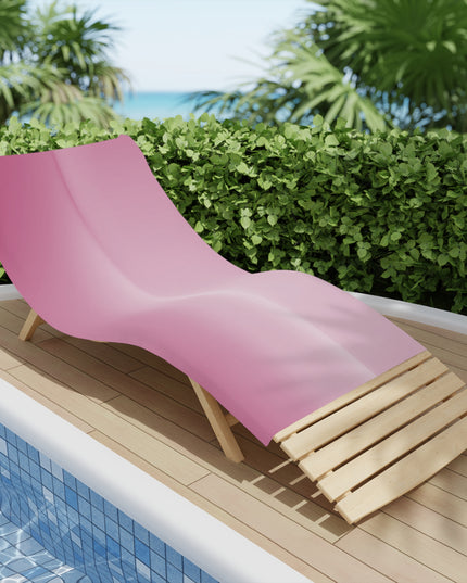 Pink Blush Fade Beach Towel, 30" x 60"