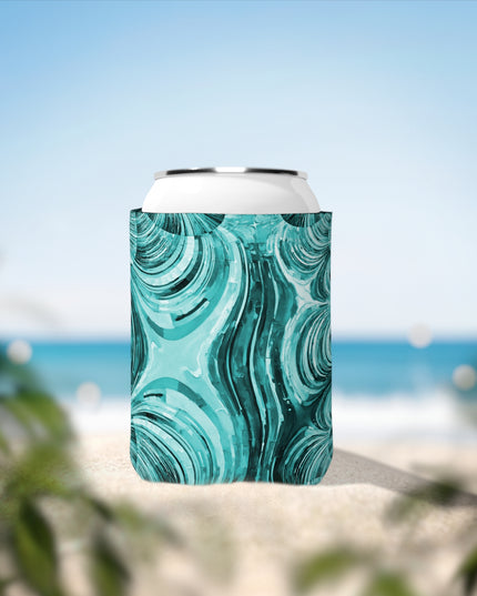 Uzi Spiral Tif 12 oz Can Cooler Sleeve